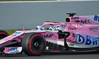 Formula One Test Days 2018-Circuit Barcelona. Pérez, scuderia.